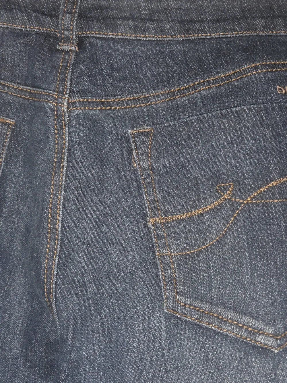 DKNY Women's Dark Wash Jeans - Classic Indigo, Size 10